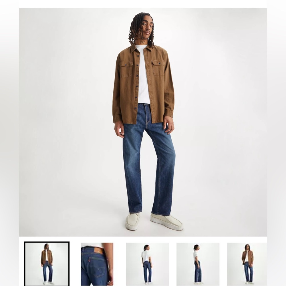 LEVI’s 505™ REGULAR FIT MEN'S JEANS, 33x30, NWT